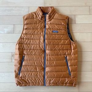 Patagonia Down Sweater Vest in Desert Orange